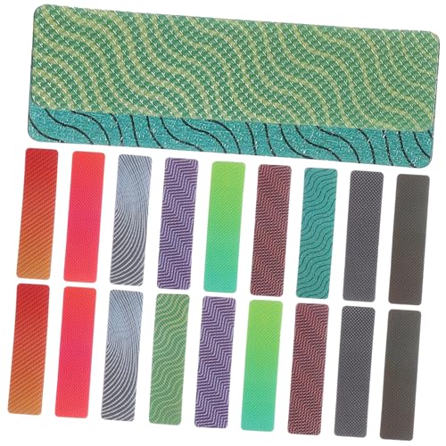Vaguelly 20 Blatt Beruhigende Sensorische Aufkleber Bunte Textur Streifen für Stressabbau Selbstklebende Fidget Sticker für Erwachsene für Zuhause und Schule Vaguelly 20 Blatt Beruhigende Sensorische Aufkleber Bunte Textur Streifen für Stressabbau Selbstklebende Fidget Sticker für Erwachsene für Zuhause und Schule von Vaguelly