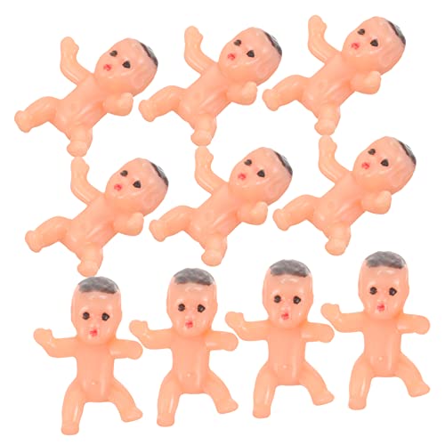 Vaguelly 20 Stück Engel Puppe plastikbabys Present miniaturfiguren Room Decoration Dekorative Babys Partyzubehör Mini-Babypuppen Dekoration Mini- aus Kunststoff klein von Vaguelly