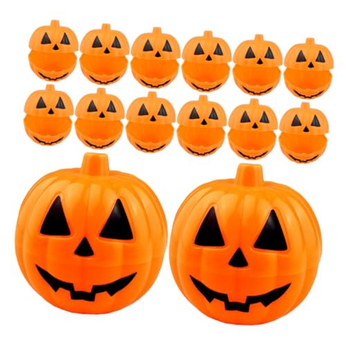 Vaguelly 20stücke Kunststoff-kürbis-süßigkeitenbehälter Mini-kürbis-geschenkboxen Befüllbare Für Halloween-party-dekoration Aufbewahrungsboxen Für Snacks Und Kleine Geschenke Vaguelly 20stücke Kunststoff-kürbis-süßigkeitenbehälter Mini-kürbis-geschenkboxen Befüllbare Für Halloween-party-dekoration Aufbewahrungsboxen Für Snacks Und Kleine Geschenke von Vaguelly