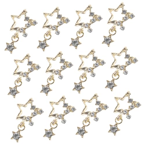 Vaguelly 20 Stück Nailart-Juwelen und -Anhänger goldene Nagel -Strasssteine Nägel Charme Edelsteine nail decoration nails charms Strasssteine für Nägel Nagelkunst-Anhänger Zinklegierung Vaguelly 20 Stück Nailart-Juwelen und -Anhänger goldene Nagel -Strasssteine Nägel Charme Edelsteine nail decoration nails charms Strasssteine für Nägel Nagelkunst-Anhänger Zinklegierung von Vaguelly