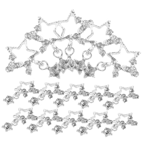 Vaguelly 20 Stück Strass-nageldekoration Nagel Charms Kunst Nägel Strassnagelzauber Edelsteine Nagel Diamanten Silbernagelzauber Uv Strass-anhänger Klein Funkeln Spitze Silver Zinklegierung Vaguelly 20 Stück Strass-nageldekoration Nagel Charms Kunst Nägel Strassnagelzauber Edelsteine Nagel Diamanten Silbernagelzauber Uv Strass-anhänger Klein Funkeln Spitze Silver Zinklegierung von Vaguelly