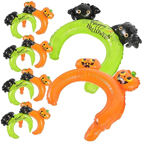 Vaguelly 20 Stück Teiliges Halloween Luftballon Haarreif Cartoon Kopfschmuck mit Spinne und Kürbis Dekorative Stirnbänder für Halloween Party Bar Ktv und Familienfeiern Sichere und Vaguelly 20 Stück Teiliges Halloween Luftballon Haarreif Cartoon Kopfschmuck mit Spinne und Kürbis Dekorative Stirnbänder für Halloween Party Bar Ktv und Familienfeiern Sichere und von Vaguelly