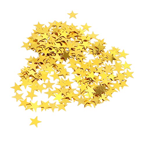 Vaguelly 2000Stücke Konfetti Goldene Pailletten für Party Hochzeit Dekorative Tischdeko und Streudeko für Unvergessliche Feiern von Vaguelly