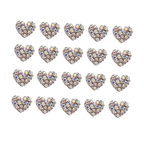 Vaguelly 20Stücke Herz Strass Nagelaufkleber DIY Nagel Charms für Kreative Nail Art für Partys und Persönliche Gestaltung Einfach Anzuwenden für Natürliche und Künstliche Nägel Vaguelly 20Stücke Herz Strass Nagelaufkleber DIY Nagel Charms für Kreative Nail Art für Partys und Persönliche Gestaltung Einfach Anzuwenden für Natürliche und Künstliche Nägel von Vaguelly