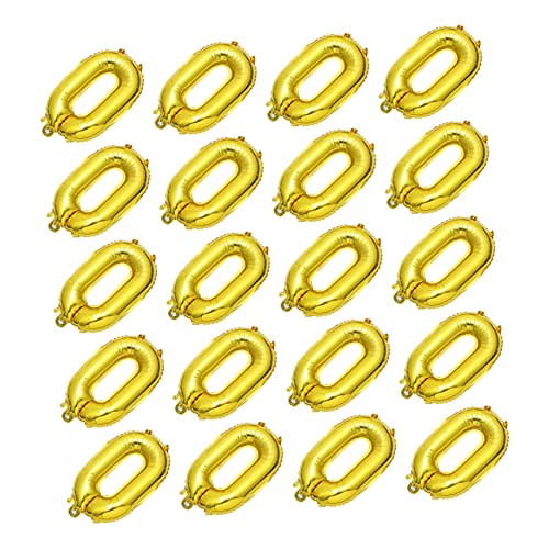 Vaguelly 20pcs Hen Party Ballons Set Dekorative Aluminium Film Ballons 16 Zoll Kette Liefert von Vaguelly