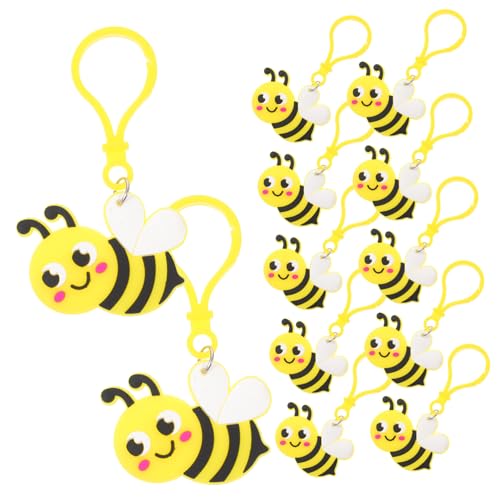 Vaguelly 24 Stück favorisieren Anhänger Ästhetischer Schlüsselbund klein Zubehör Reiz Bienen Keychain Niedliche Bienen Dekoration schlüsselringe Geldbörse Taschenschlüsselkette PVC Vaguelly 24 Stück favorisieren Anhänger Ästhetischer Schlüsselbund klein Zubehör Reiz Bienen Keychain Niedliche Bienen Dekoration schlüsselringe Geldbörse Taschenschlüsselkette PVC von Vaguelly