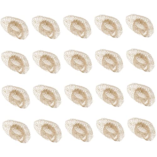 Vaguelly 24St Strohhut schooter die Schule de Mini Scale schaftkappe Dekoration wohnraumdeko kleine Kappen Handgestrickte Mütze Hutmodell Mini-Hüte Bastelzubehör Leinengarn Khaki Vaguelly 24St Strohhut schooter die Schule de Mini Scale schaftkappe Dekoration wohnraumdeko kleine Kappen Handgestrickte Mütze Hutmodell Mini-Hüte Bastelzubehör Leinengarn Khaki von Vaguelly