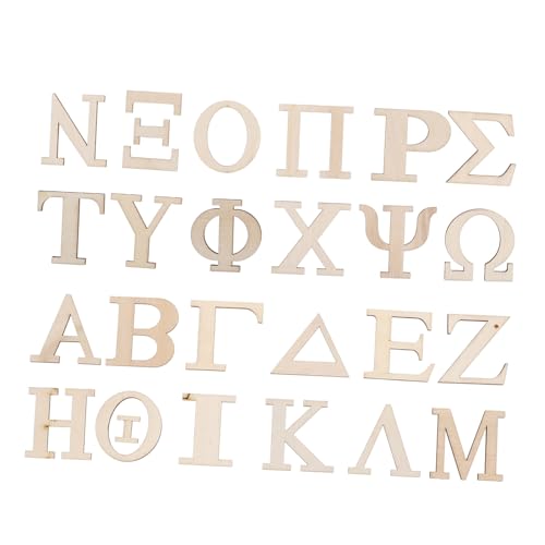 Vaguelly 24st Griechische Buchstaben Holzspäne Mini-Buchstaben Aus Holz Alphabetkacheln Buchstabenkacheln Buchstabenzeichen des Alphabets Buchstaben Lernspielzeug Wort Pop Beige Hölzern Vaguelly 24st Griechische Buchstaben Holzspäne Mini-Buchstaben Aus Holz Alphabetkacheln Buchstabenkacheln Buchstabenzeichen des Alphabets Buchstaben Lernspielzeug Wort Pop Beige Hölzern von Vaguelly