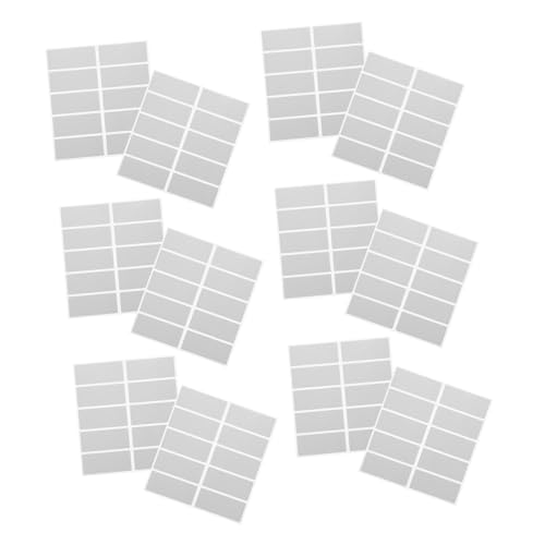 Vaguelly 25 Blatt Scratch Off Aufkleber Diy Belohnungskarten Kreative Gestaltung für Sichere und Praktische Rubbellabels für Besondere Anlässe für Bastelprojekte und Überraschungen von Vaguelly
