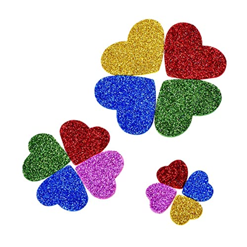 Vaguelly Dekorpaket - 2 Sets Mit Glitzernden Wandaufklebern in Form Von Sternen Und Herzen Vaguelly Dekorpaket - 2 Sets Mit Glitzernden Wandaufklebern in Form Von Sternen Und Herzen von Vaguelly