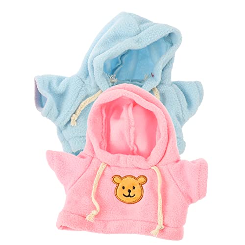 Vaguelly 2St Plüschpuppenkleidung tragen ausgestopft Puppen Kleidung für puppenkleidung Puppenoutfit Bärenkleidung zartes Puppendekor entzückendes Bärendekor Stoff Vaguelly 2St Plüschpuppenkleidung tragen ausgestopft Puppen Kleidung für puppenkleidung Puppenoutfit Bärenkleidung zartes Puppendekor entzückendes Bärendekor Stoff von Vaguelly