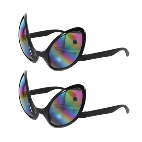 Vaguelly 2Stücke Alien Sonnenbrillen Lustige Neuheitsbrille Für Cosplay Und Mottopartys Für Halloween Partyzubehör Für Vaguelly 2Stücke Alien Sonnenbrillen Lustige Neuheitsbrille Für Cosplay Und Mottopartys Für Halloween Partyzubehör Für von Vaguelly