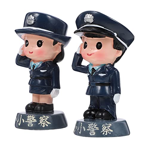 Vaguelly 2Stücke Geburtstagskuchen Polizisten Figurine für Kreative Party Dekoration für Kindergeburtstage und Besondere Anlässe Einzigartiges Vaguelly 2Stücke Geburtstagskuchen Polizisten Figurine für Kreative Party Dekoration für Kindergeburtstage und Besondere Anlässe Einzigartiges von Vaguelly