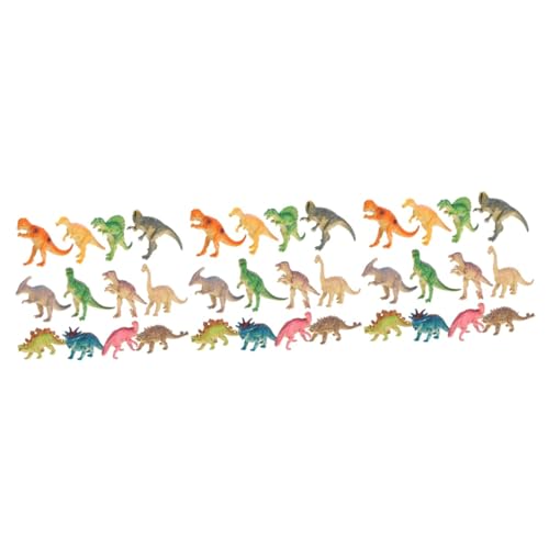 Vaguelly 3 Sätze Dinosaurier-Spielzeug Pädagogisches Dinosauriermodell Hausdekorationen Für Zu Hause Tischdekoration Kognitive Modelle Dekor Für Zu Hause Schmuck Zutaten Kind Anzahl Plastik von Vaguelly