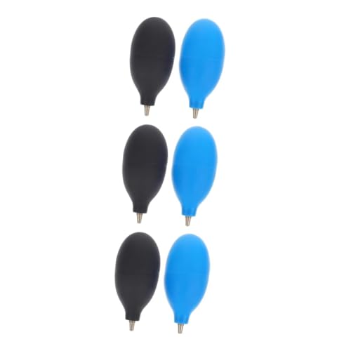 Vaguelly 3 Sätze Staubkugel Luft Sensor Air Duster Ball Reiniger Werkzeug Spuelbuerste Spülmittelbürste Cleaning Kit Putzkugeln Reinigungskit Staubbälle Reinigungszubehör Gummi 2 Stücke * 3 von Vaguelly