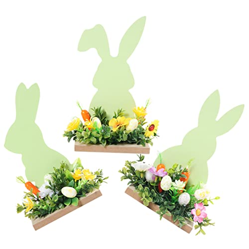 Vaguelly 3 Stück Osterei-Hasen-Verzierung büro Dekoration Easter Bunny Easter Present Easter Eggs gebutagsdeko für Ostertischdekorationen Ostern Holzschild Ostern Herzstück Holzschild Plastik Vaguelly 3 Stück Osterei-Hasen-Verzierung büro Dekoration Easter Bunny Easter Present Easter Eggs gebutagsdeko für Ostertischdekorationen Ostern Holzschild Ostern Herzstück Holzschild Plastik von Vaguelly