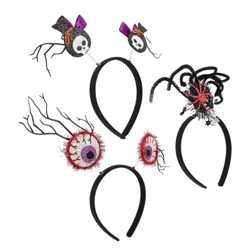 Vaguelly 3 Stück Teiliges Halloween Haarreif Spinnen Schädel Blutiges Motiv Design Komfortabler Kopfschmuck Für Kostüm Party Cosplay Themenveranstaltungen Vaguelly 3 Stück Teiliges Halloween Haarreif Spinnen Schädel Blutiges Motiv Design Komfortabler Kopfschmuck Für Kostüm Party Cosplay Themenveranstaltungen von Vaguelly