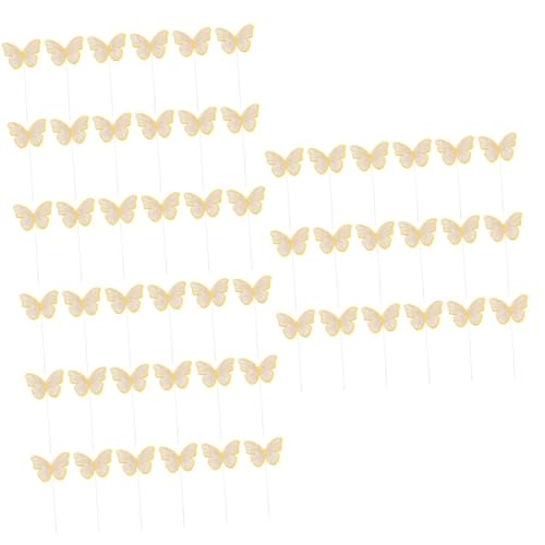 Vaguelly 30 Sätze Kucheneinsatz Dekorative Tortendekoration Rosa Dekor Essbare Schmetterlinge Zum Dekorieren Von Kuchen Dekorative Cupcake-dekoration Plugin Papier Desserttisch Violett von Vaguelly