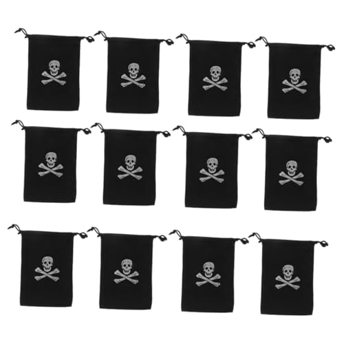 Vaguelly 30 Stück Piraten Beutel Teiliges Halloween Kordelzug Tasche für Süßigkeiten und Robuste Aufbewahrung für Kindergeburtstagsfeiern und Partys Vaguelly 30 Stück Piraten Beutel Teiliges Halloween Kordelzug Tasche für Süßigkeiten und Robuste Aufbewahrung für Kindergeburtstagsfeiern und Partys von Vaguelly