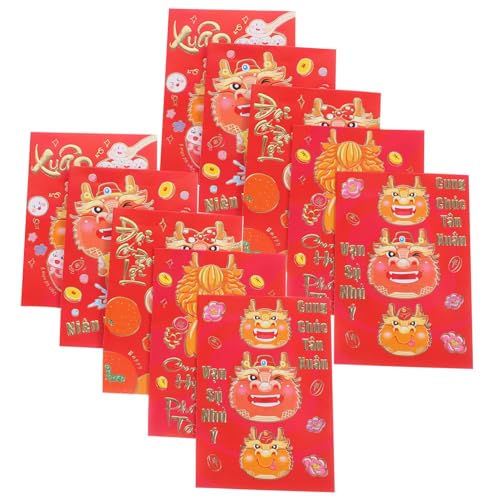 Vaguelly 30 Stück Teiliges Chinesische Rote Umschläge aus Papier mit Drachenjahr-motiv Mittlere Kreative Neujahrs-geldgeschenk-taschen für Frühlingsfest Hochzeit Geburtstag Festliche Vaguelly 30 Stück Teiliges Chinesische Rote Umschläge aus Papier mit Drachenjahr-motiv Mittlere Kreative Neujahrs-geldgeschenk-taschen für Frühlingsfest Hochzeit Geburtstag Festliche von Vaguelly