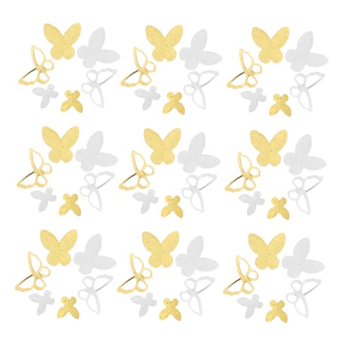 Vaguelly 300 Stück Metall Dekorationen für Nail Art Glänzende Maniküre Zubehör für Kreative Designs und Nail Art Vaguelly 300 Stück Metall Dekorationen für Nail Art Glänzende Maniküre Zubehör für Kreative Designs und Nail Art von Vaguelly