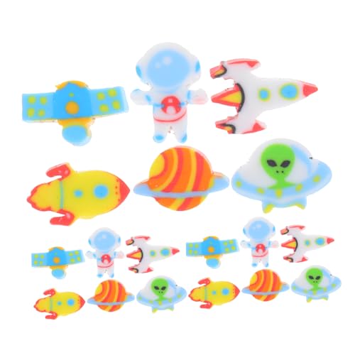 Vaguelly 300 Stück Weltraumrotler Space Mini-radiergummis Planetengummis Süße Mini-radierer Radiergummi Des Sonnensystems Leerzeichen Weltraum-gastgeschenke Urlaub Radiergummis von Vaguelly