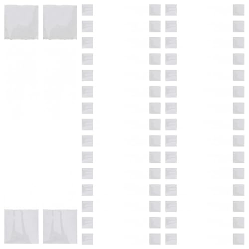 Vaguelly 300 Stück selbstklebende transparente Preisschildstreifen, Klebestreifen für Verkaufspreisschilder, durchsichtige Schildhalter aus Kunststoff für Einzelhandelsdisplays, Displaylösung von Vaguelly