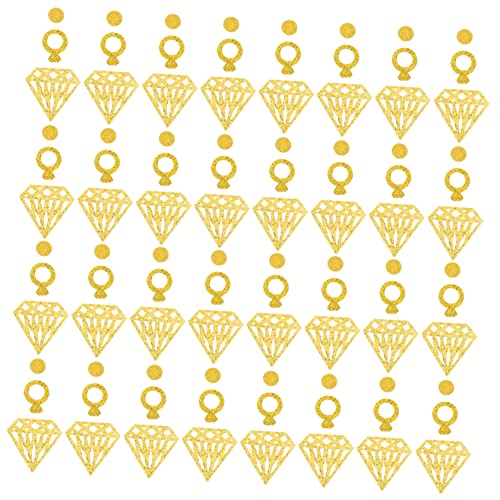 Vaguelly 300Stücke Party Konfetti Goldene Ring Sequins Für Hochzeiten Verlobungen Geburtstagsfeiern Glitzernde Papierkonfetti Für Tischdeko Und Feiern Vaguelly 300Stücke Party Konfetti Goldene Ring Sequins Für Hochzeiten Verlobungen Geburtstagsfeiern Glitzernde Papierkonfetti Für Tischdeko Und Feiern von Vaguelly