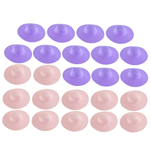 Vaguelly 30cm Puppen Universal-Kappen-Set Dekorative Puppenhüte Puppenzubehör Miniatur-puppenkopfbedeckung Handwerkskunst Sicheres PVC von Vaguelly