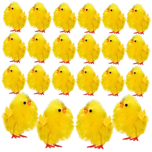 Vaguelly Flauschige Osterhühner 36 Stück Mini-küken Dekorationen Baby-hühner Spielzeug Ostern Küken-set Für Die Inneneinrichtung Vaguelly Flauschige Osterhühner 36 Stück Mini-küken Dekorationen Baby-hühner Spielzeug Ostern Küken-set Für Die Inneneinrichtung von Vaguelly