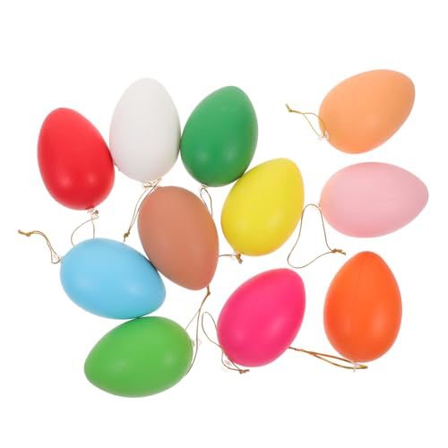 Vaguelly 36 Stück Ostereier Ornamente Für Ostereierkiste Künstliche Eier Gefüllte Ostereier Graffiti Simulation Bunte Eier Handbemalte Eier Ornamente Festival Eierschmuck von Vaguelly