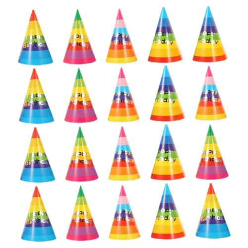 Vaguelly 36 Stück Regenbogen-geburtstagshut Dekorationen Kappe Zapfen Neon Partytütenfüller Für Partyhut Schmücken Geburtstagskronen Im Klassenzimmer Quaste Kegelhut Papier Vaguelly 36 Stück Regenbogen-geburtstagshut Dekorationen Kappe Zapfen Neon Partytütenfüller Für Partyhut Schmücken Geburtstagskronen Im Klassenzimmer Quaste Kegelhut Papier von Vaguelly