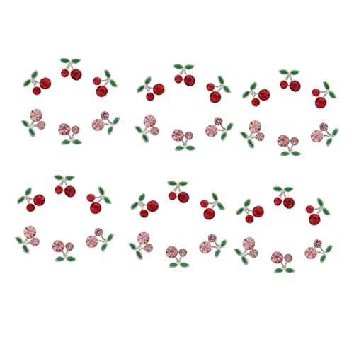 Vaguelly 36Stücke Kirschnägel Charms Kirschdekorationen Für Maniküre Nagelkunst Ornamente Für DIY Nageldesigns Für Feste Und Besondere Anlässe Vaguelly 36Stücke Kirschnägel Charms Kirschdekorationen Für Maniküre Nagelkunst Ornamente Für DIY Nageldesigns Für Feste Und Besondere Anlässe von Vaguelly
