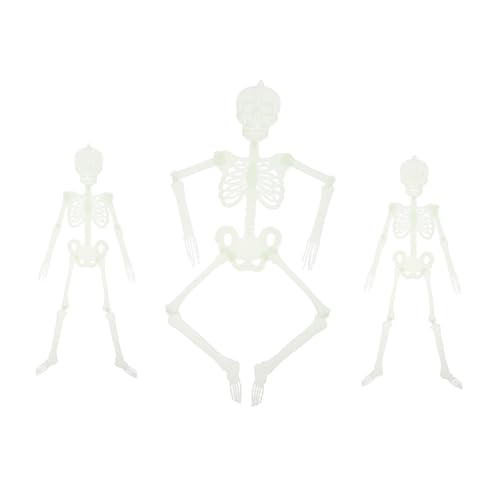 Vaguelly 3St Leuchtendes Skelett Skelett Spinnennetz-Zubehör Girlande Tür realistisches Krähendekor Halloween anhänger Halloween deko Plastikskelett Halloween-Skelett-Dekore Green Vaguelly 3St Leuchtendes Skelett Skelett Spinnennetz-Zubehör Girlande Tür realistisches Krähendekor Halloween anhänger Halloween deko Plastikskelett Halloween-Skelett-Dekore Green von Vaguelly