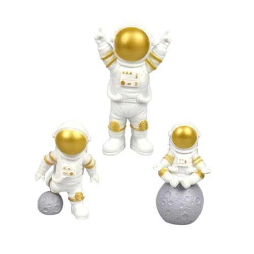 Vaguelly 3Stücke Mini Astronauten Figuren Dekoration für Kuchen Auto und Wohnräume für Vielseitige Einsatzmöglichkeiten für Freunde Vaguelly 3Stücke Mini Astronauten Figuren Dekoration für Kuchen Auto und Wohnräume für Vielseitige Einsatzmöglichkeiten für Freunde von Vaguelly