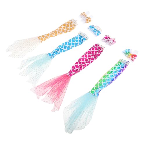 Vaguelly 4 Sets Puppenkleidung Kleidung Für Puppen Mädchen Puppe Bikini Dress Up Puppen Puppenkostüm Kleid Für Puppen Glitzer Puppenoutfit Puppenoutfits von Vaguelly
