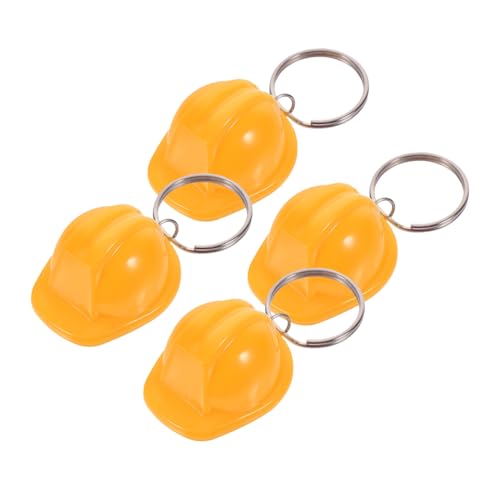 Vaguelly 4 Stück Schutzhelm-schlüsselanhänger Kette Bunt Schild Mit Dekoration Schlüsselanhänger Frauen Party Miniatur Schlüsselbund Geburtstag Kappe Bewachen Elf Zinklegierung Yellow von Vaguelly