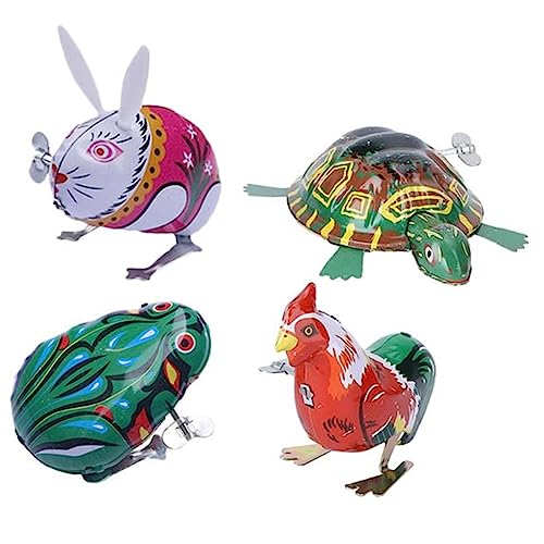 Vaguelly 4 Stück Teiliges Aufziehspielzeug mit Springenden Tiermotiven aus Pädagogisch für Ab Jahren Buntes Nostalgisches Wind Up Lernspielzeug als und Party Mitgebsel Vaguelly 4 Stück Teiliges Aufziehspielzeug mit Springenden Tiermotiven aus Pädagogisch für Ab Jahren Buntes Nostalgisches Wind Up Lernspielzeug als und Party Mitgebsel von Vaguelly