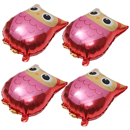 Vaguelly 4 Stück Teiliges Cartoon Eulen Folienballon Kreative Partydeko für Geburtstag Hochwertige Aluminiumfolie als Fotorequisite und Waldthemen Dekoration Vaguelly 4 Stück Teiliges Cartoon Eulen Folienballon Kreative Partydeko für Geburtstag Hochwertige Aluminiumfolie als Fotorequisite und Waldthemen Dekoration von Vaguelly