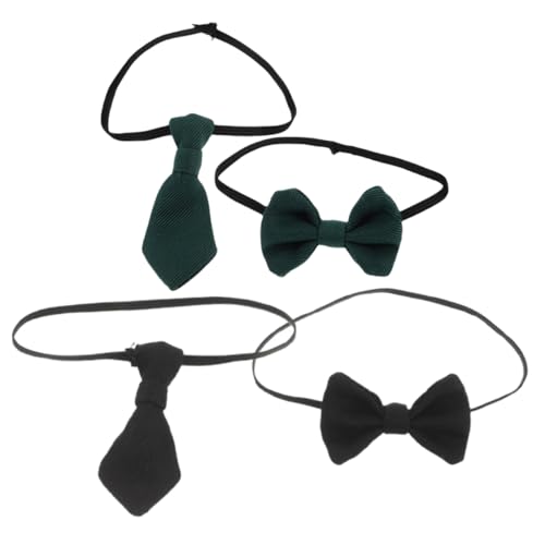 Vaguelly 4 Stück Teiliges Mini Baumwoll Doll Fliegen und Krawatten Kleine Puppen Kostüm Accessoires Strapazierfähiger Stoff Verarbeitung Vielseitig für Puppenhaus Kleidung und Festliche von Vaguelly