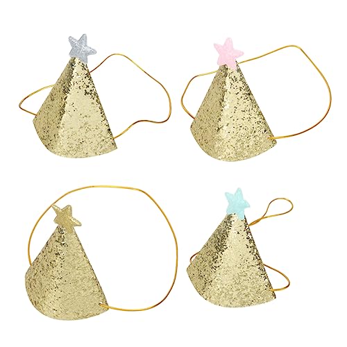 Vaguelly 4 Stück Teiliges Partyhut mit Glitzer Sternen Schimmernde Partyhüte Gold Blau und Silber Geburtstag Party Caps für Festliche Dekoration und Foto Accessoires Vaguelly 4 Stück Teiliges Partyhut mit Glitzer Sternen Schimmernde Partyhüte Gold Blau und Silber Geburtstag Party Caps für Festliche Dekoration und Foto Accessoires von Vaguelly