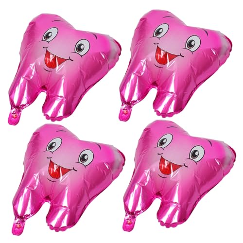Vaguelly 4 Stück Teiliges Shower Party Ballon Aufblasbare Folienballons in Süßer Motiv Langlebige Aluminiumfolie Dusche und Kindergeburtstag Dekoration Cartoon Babyzahn Luftballons Vaguelly 4 Stück Teiliges Shower Party Ballon Aufblasbare Folienballons in Süßer Motiv Langlebige Aluminiumfolie Dusche und Kindergeburtstag Dekoration Cartoon Babyzahn Luftballons von Vaguelly
