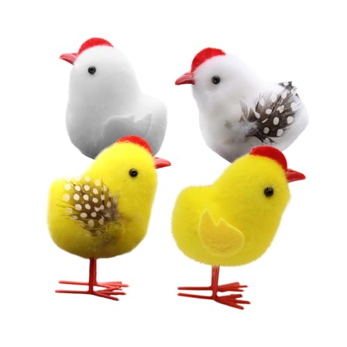 Vaguelly 4 Stück kleine gelbe Hühnerverzierung Mini-Ornament Geburtstagsparty mit Huhn-Motto Hühnerstatue Hühnerdekor für die Küche Hähnchen-Party-Dekoration Küken Schaum Vaguelly 4 Stück kleine gelbe Hühnerverzierung Mini-Ornament Geburtstagsparty mit Huhn-Motto Hühnerstatue Hühnerdekor für die Küche Hähnchen-Party-Dekoration Küken Schaum von Vaguelly
