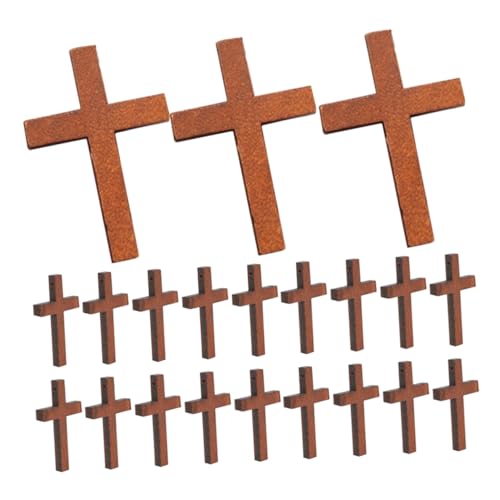 Vaguelly 40 Stück Kreuz- Kreuzperlen Schmuckherstellung Für Bastelprojekte Heimdekorationen von Vaguelly