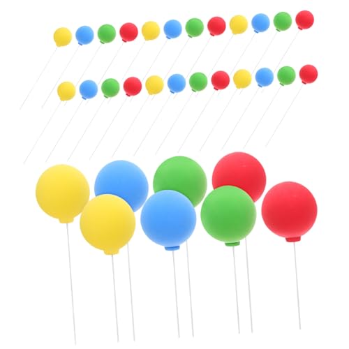 Vaguelly 40 Stück Teiliges Mini Luftballon Cake Topper Kugeln Stabile Tortendeko für Geburtstage Hochzeiten Vielseitige Cupcake Deko Einfache Anwendung Lebendige Party Atmosphäre Vaguelly 40 Stück Teiliges Mini Luftballon Cake Topper Kugeln Stabile Tortendeko für Geburtstage Hochzeiten Vielseitige Cupcake Deko Einfache Anwendung Lebendige Party Atmosphäre von Vaguelly