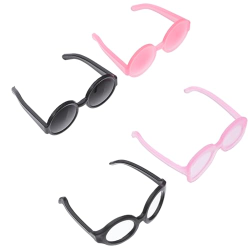 Vaguelly 40St Zubehör für Puppenbrillen Plüschpuppe Outfits für Mädchen Bild Puppen Kleidung für puppenkleidung Kleidung zum Ankleiden von Puppen Plastik von Vaguelly