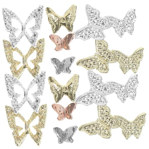 Vaguelly 40Stücke Charms Und Schleifen Designs Nageldekorationen Für DIY Maniküre Nailart Anhänger Für Nail Art Gestaltung Vaguelly 40Stücke Charms Und Schleifen Designs Nageldekorationen Für DIY Maniküre Nailart Anhänger Für Nail Art Gestaltung von Vaguelly