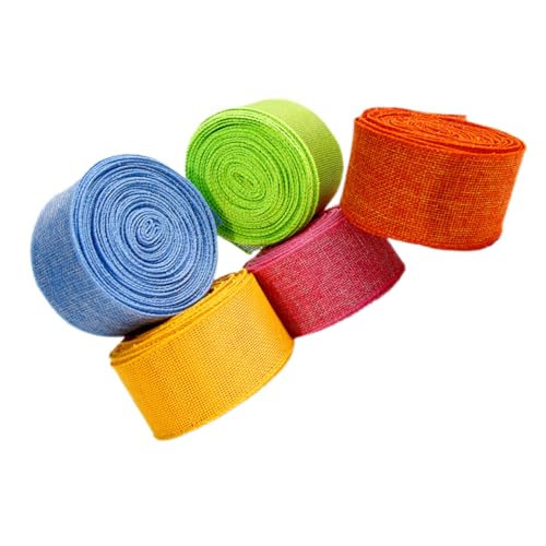 Vaguelly 5 Rollen Osterband seidenband ribbon girlandenband Geschenkband für Blumenarrangements ziehschleifenband groß süßes Band Wickelband multi Geschenkband basteln Packband Polyester Vaguelly 5 Rollen Osterband seidenband ribbon girlandenband Geschenkband für Blumenarrangements ziehschleifenband groß süßes Band Wickelband multi Geschenkband basteln Packband Polyester von Vaguelly