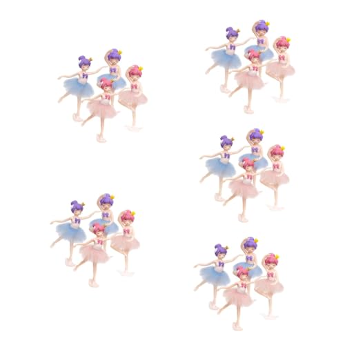 Vaguelly 5 Sätze Ballerina-mädchen Balletttänzerfiguren Gänseblümchen Cool Pastelldekoration Büro Dekoration Office Decoration Kuchendekoration Tanzende Mädchenverzierung Pvc 4 Stück * 5 Vaguelly 5 Sätze Ballerina-mädchen Balletttänzerfiguren Gänseblümchen Cool Pastelldekoration Büro Dekoration Office Decoration Kuchendekoration Tanzende Mädchenverzierung Pvc 4 Stück * 5 von Vaguelly