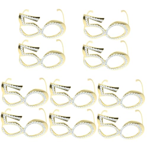 Vaguelly 5 Sätze Geburtstagsbrille Dekorative Gläser Für Partys Lustige Partybrille Leuchtbrillen Jahrestag Schnapsgläser Lustige Kostüm- Party-requisite 2 Stück * 5 Vaguelly 5 Sätze Geburtstagsbrille Dekorative Gläser Für Partys Lustige Partybrille Leuchtbrillen Jahrestag Schnapsgläser Lustige Kostüm- Party-requisite 2 Stück * 5 von Vaguelly